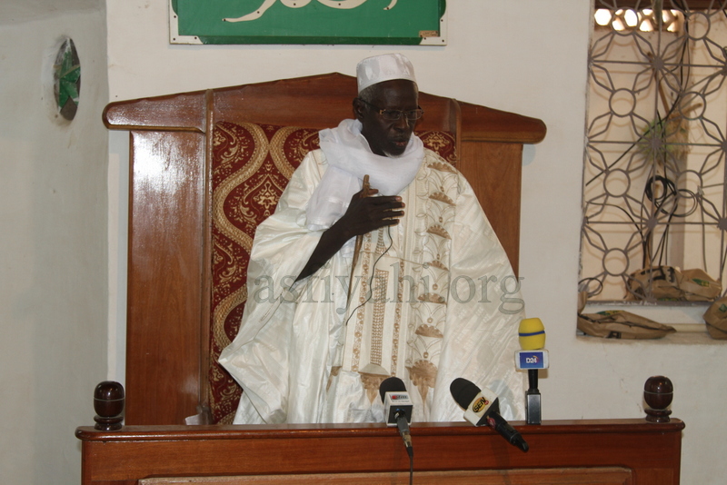 Les images de la prière du vendredi à la grande mosquée de Tivaouane