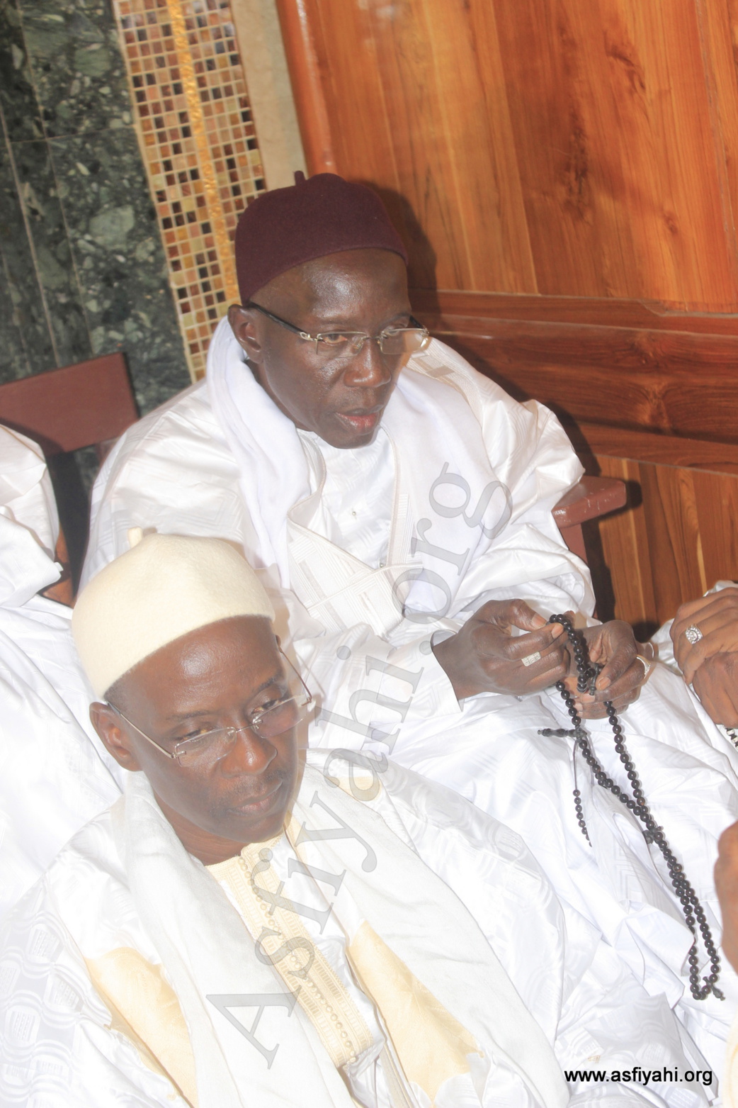 PHOTOS - LE GAMOU À LA MOSQUEE DE SERIGNE BABACAR SY, PRÉSIDÉ PAR SERIGNE ABDOUL AZIZ SY  AL AMINE & SERIGNE  MAODO SY DABAKH
