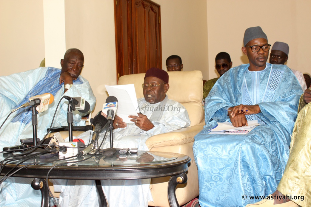 PHOTOS - Les Images de la Conférence de Presse Bilan du Gamou Tivaouane 2015