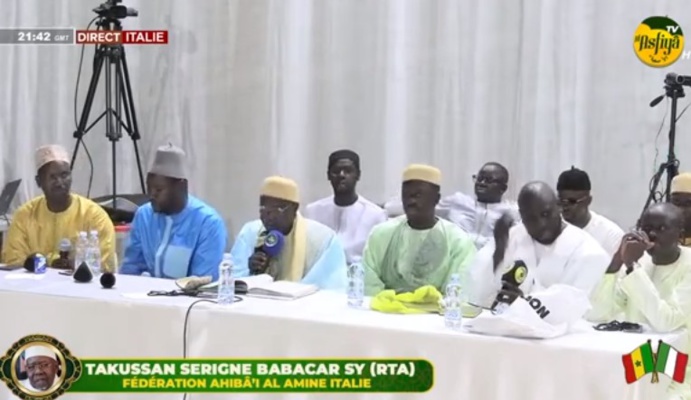 DIRECT ITALIE - LECCO: Takussan Serigne Babacar Sy (rta) présidé par Serigne Moustapha Sy Al Amin…