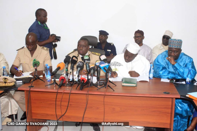 CRD consacré à la préparation du Gamou 2023 CRD consacré à la préparation du Gamou 2023