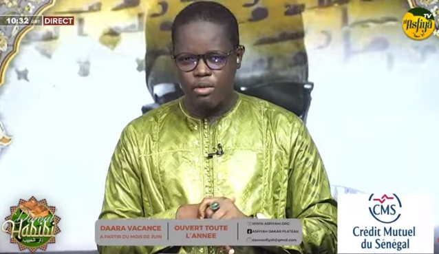 DIRECT - DAROUL HABIBI DU 03 AOUT 2023 PAR OUSTAZ PAPE AMADOU DIOUF