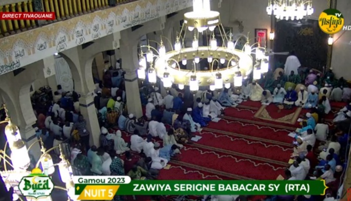DIRECT TIVAOUANE - Burd 2023 - NUIT 5 Mosquée Serigne Babacar Sy