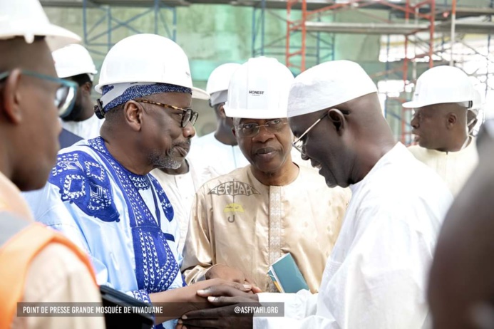 Journée d'informations et visite de chantier de la grande mosquée de Tivaouane : AJANNA fait l'état des lieux. Journée d'informations et visite de chantier de la grande mosquée de Tivaouane : AJANNA fait l'état des lieux.