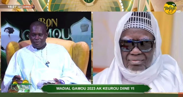 DIRECT- WADIAL GAMOU 2023 AK KEUROU KILIFA DIINE YI PAR TAFSIR HAMIDOU WELLE