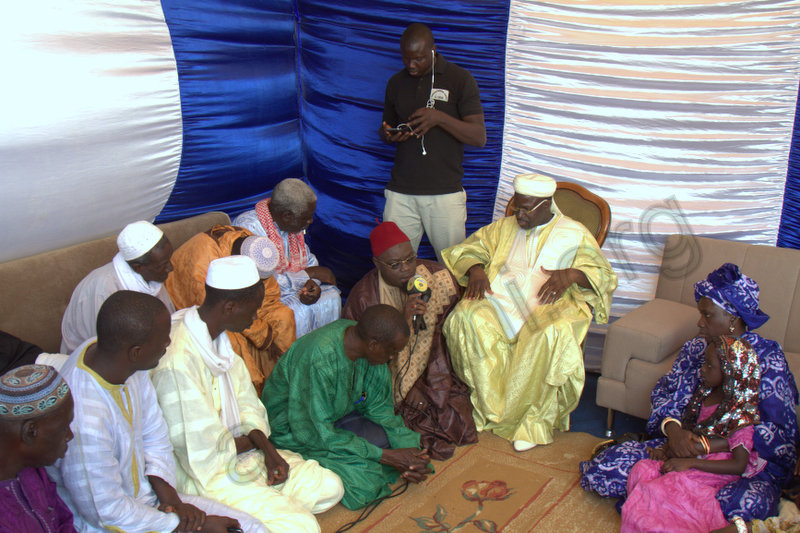 PHOTOS -  Lecture du Coran suivie de Ziarra : Journée de prières Thierno Macky Mountaga Daha Cheikhou Oumar Foutiyou Tall à Saint-Louis ce Samedi 4 Avril 2015