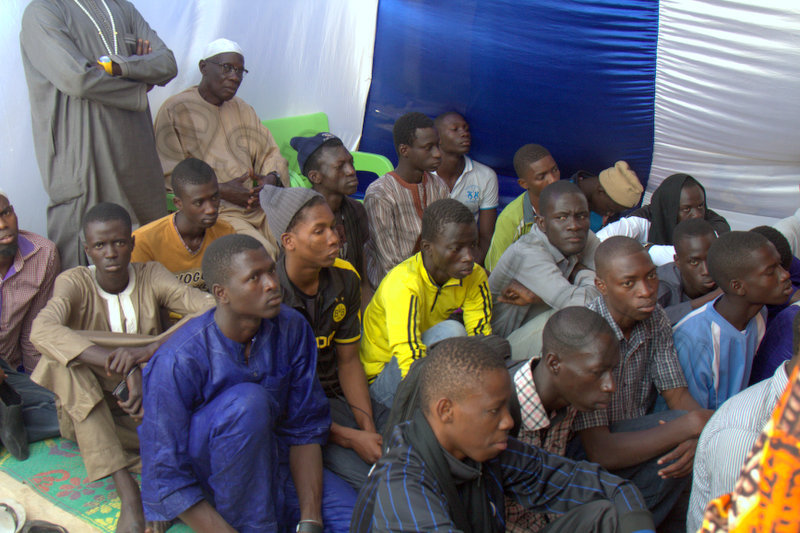 PHOTOS -  Lecture du Coran suivie de Ziarra : Journée de prières Thierno Macky Mountaga Daha Cheikhou Oumar Foutiyou Tall à Saint-Louis ce Samedi 4 Avril 2015