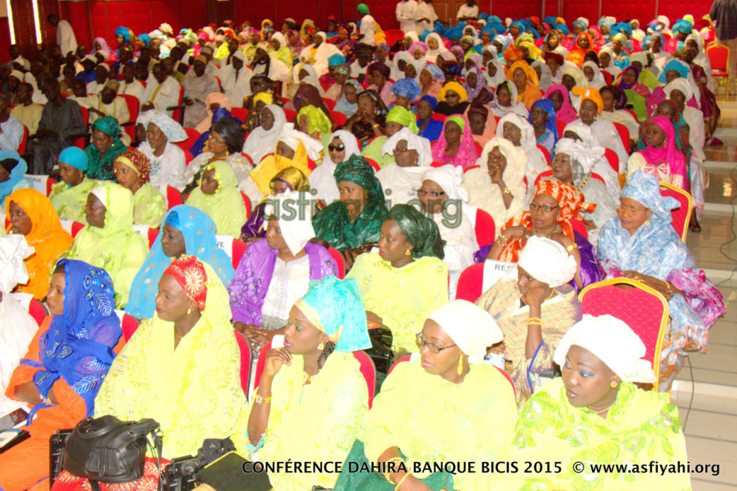 PHOTOS - Les Images de la Conférence du Dahira Khaïry Wal Baraka de la Banque BICIS, organisée le Samedi 28 Mars 2015