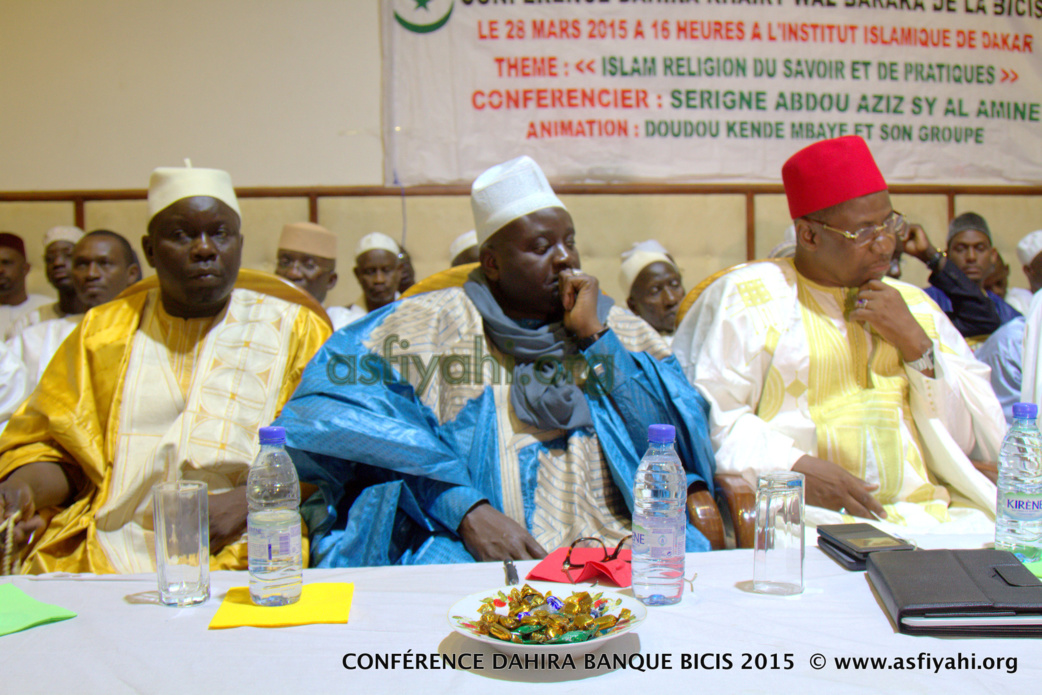 PHOTOS - Les Images de la Conférence du Dahira Khaïry Wal Baraka de la Banque BICIS, organisée le Samedi 28 Mars 2015