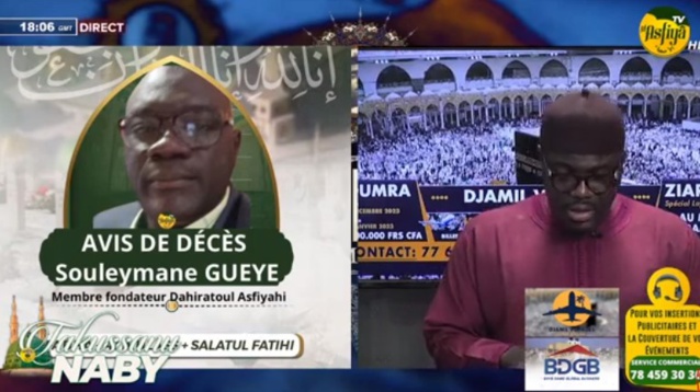 DIRECT : TAKUSSANU NABI DU 27 NOVEMBRE 2023 PAR EL HADJI MOUSTAPHA MBAYE