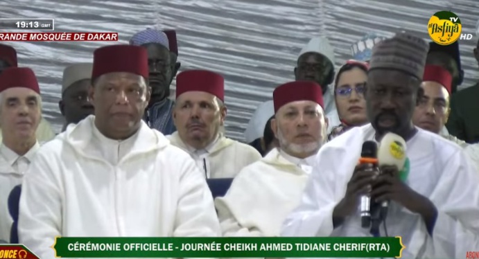 DIRECT GRANDE MOSQUÉE DE DAKAR : CÉRÉMONIE OFFICIELLE - JOURNÉE CHEIKH AHMED TIDIANE CHERIF(RTA) …