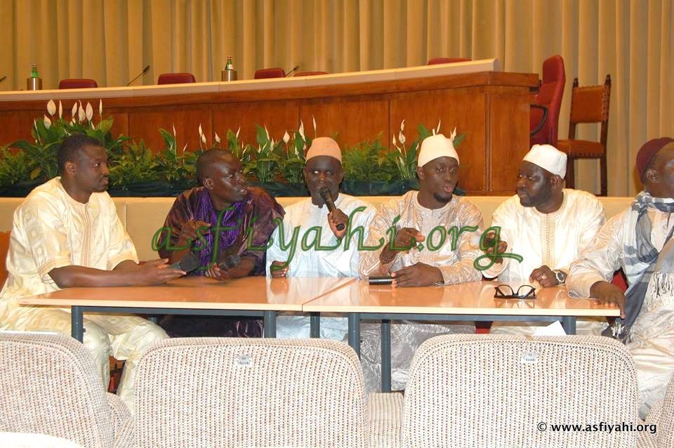 BRESCIA (ITALIE) - Les Images de la Conférence du Dahira Moutahabina Filahi presidé par Serigne Habib Sy Mansour, ce Samedi 9 Mai 2015 