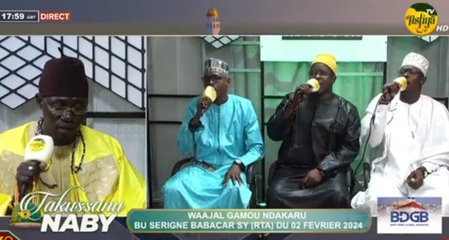 DIRECT - TAKUSSANU NABY DU 24 JANV 2024 WAAJAL GAMOU NDAKARU BU SERIGNE BABACAR SY (RTA) DU 02 FE…