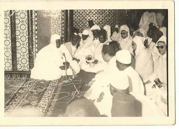 Serigne Abdoul Aziz Sy Dabakh , Inauguration de la Grande Mosquee de Dakar en 1964 Serigne Abdoul Aziz Sy Dabakh , Inauguration de la Grande Mosquee de Dakar en 1964