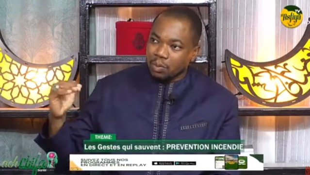 🔴ACH CHIFA du 25 Fev.2024 Théme:Les Gestes qui Sauvent: PRÉVENTION DES INCENDIES Invité:Chams Aïdara