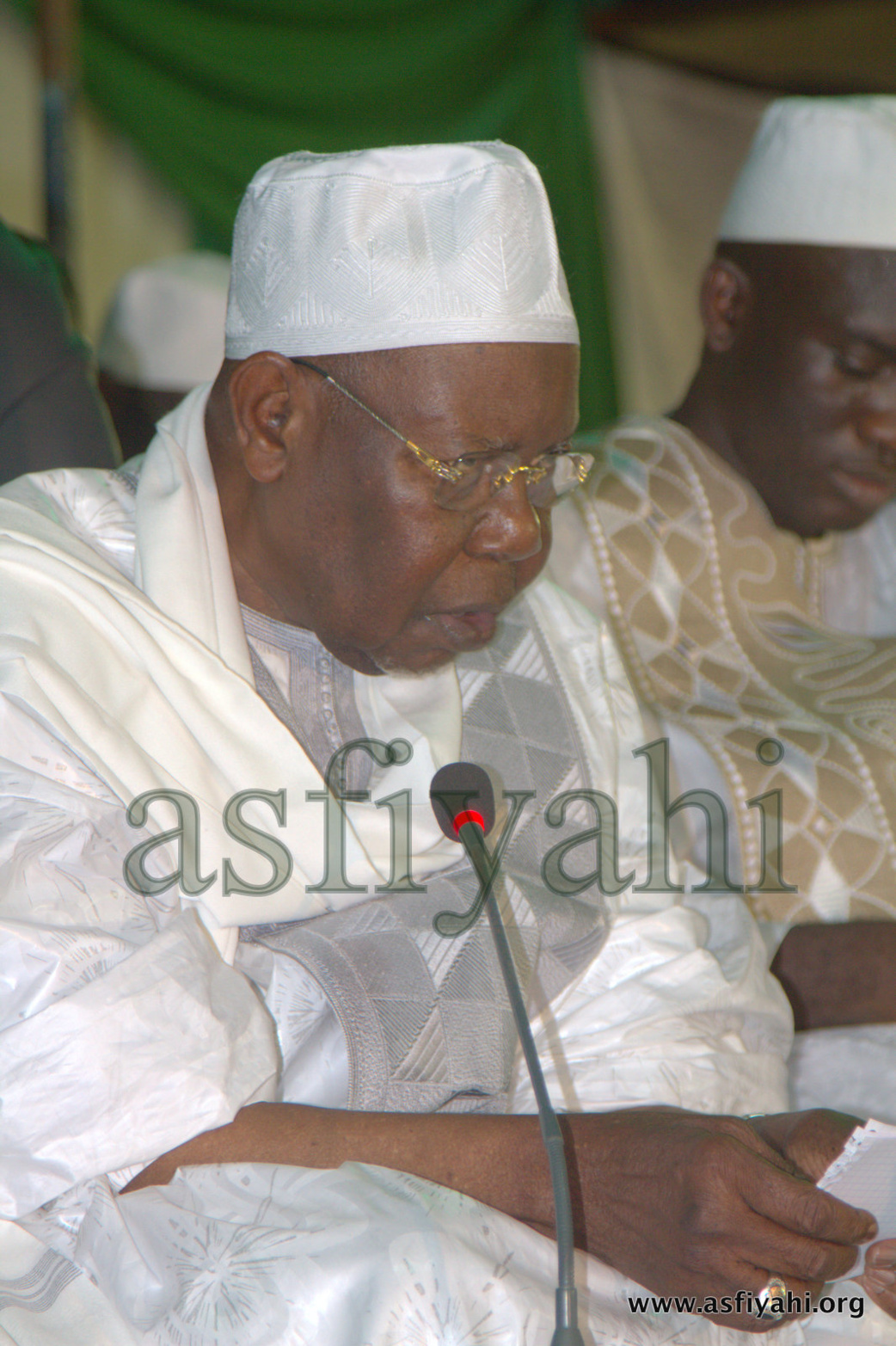 PHOTOS : LES IMAGES DE LA VISITE DE SERIGNE ABDOUL AZIZ SY AL AMINE CHEZ SERIGNE MODOU FATAH SARR , VENDREDI 12 JUIN 2015 À PIKINE