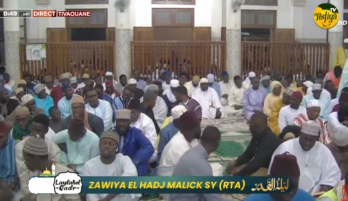 DRECT- TIVAOUANE -LEYLATOUL QADR ZAWIYA SEYDIL HADJ MALICK SY RTA