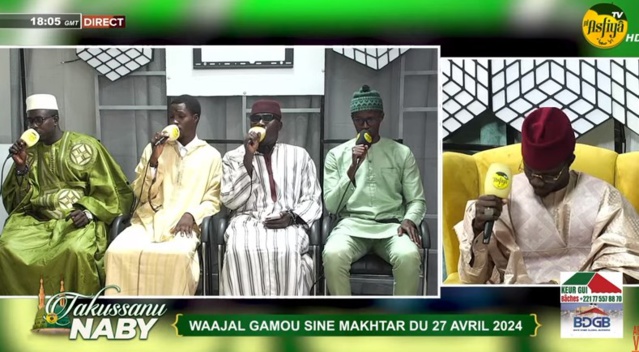 DIRECT - TAKUSSANU NABY DU 24 AVRIL 2024 WAAJAL GAMOU SINE MAKHTAR DU 27 AVRIL 2024