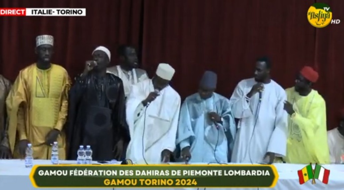 DIRECT ITALIE: Gamou Torino présidé par Serigne Habib Sy et animé par Sidy Mbaaye et Ngagne Mbaaye