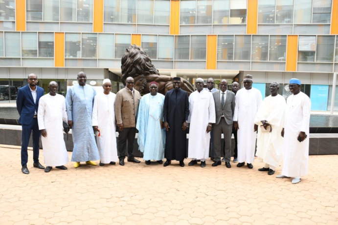 Rencontre entre l'association AJANA et le Ministre des Infrastructures El Malick Ndiaye