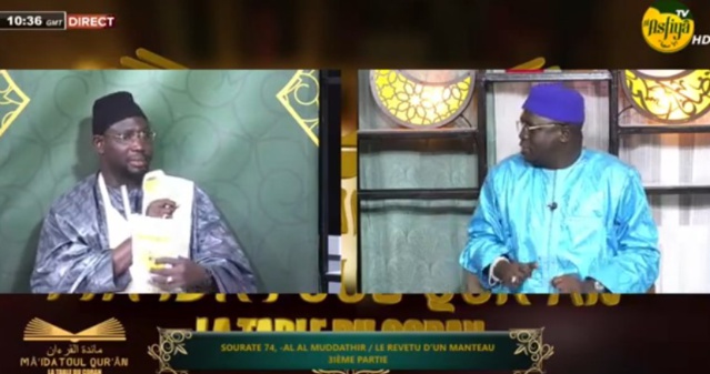 DIRECT- MAIDATOUL QURAN DU 30 MAI 2024 - SOURATE 74, -AL AL MUDDATHIR / LE REVETU D'UN MANTEAU