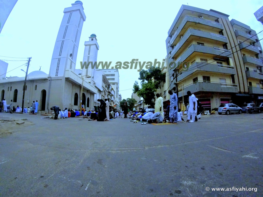 PHOTOS - TABASKI 2015 - Regardez les Images de la Prière à la Zawiya El Hadj Malick SY de Dakar
