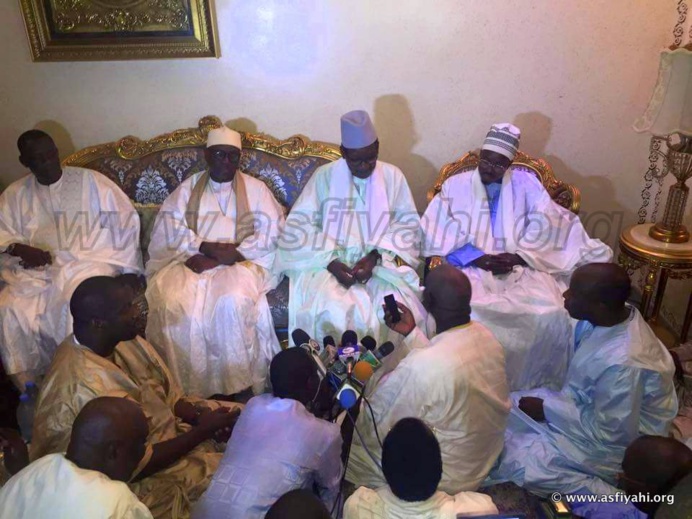 PHOTOS - Les Images de la  visite de Serigne Maodo Sy Dabakh chez Cheikh Sidy Mokhtar Mbacké, ce jeudi 1er Octobre 2015