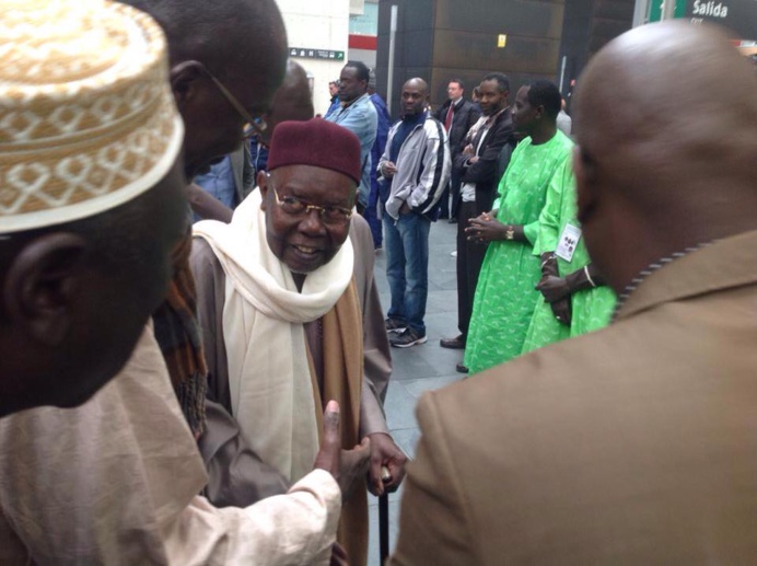 Arrivée de Serigne Abdoul Aziz Sy Al Amine en Espagne Arrivée de Serigne Abdoul Aziz Sy Al Amine en Espagne