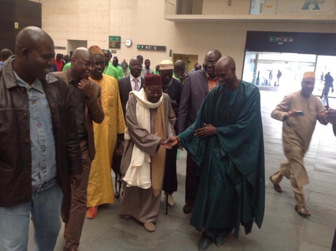 Arrivée de Serigne Abdoul Aziz Sy Al Amine en Espagne Arrivée de Serigne Abdoul Aziz Sy Al Amine en Espagne