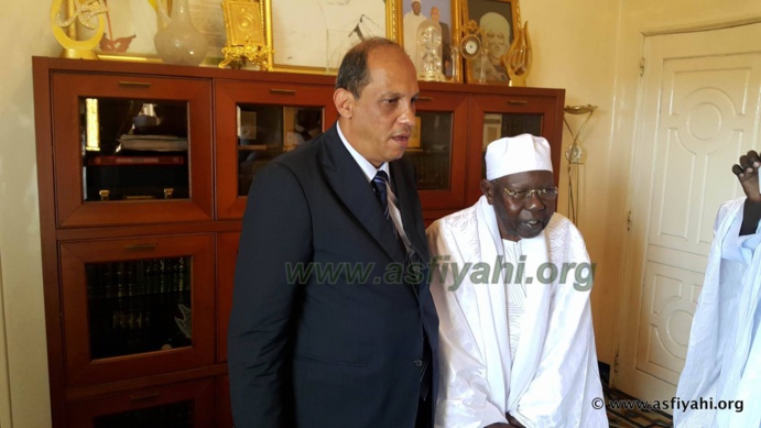 Le nouvel ambassadeur d'Egypte au Sénégal reçu à Tivaouane 