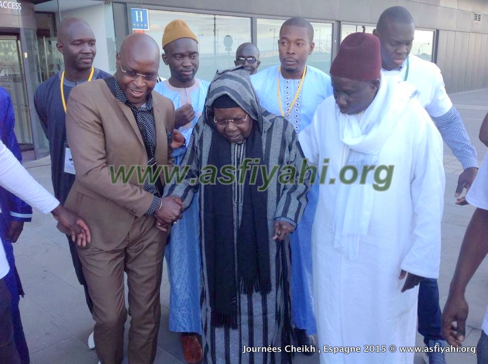 Arrivée de Serigne Abdou à la salle de conference le samedi 31 Octobre