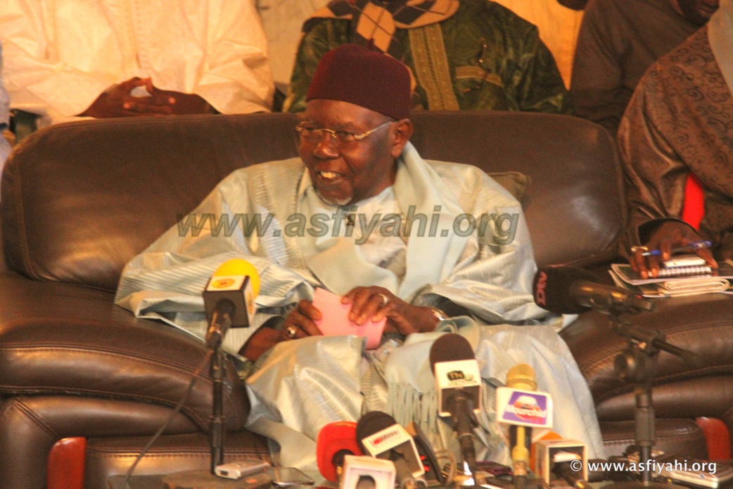PHOTOS - GAMOU TIVAOUANE 2015/2 - Les Images du Point de Presse de Serigne Abdoul Aziz SY Al Amine , ce Samedi 12 Décembre 2015 à Tivaouane