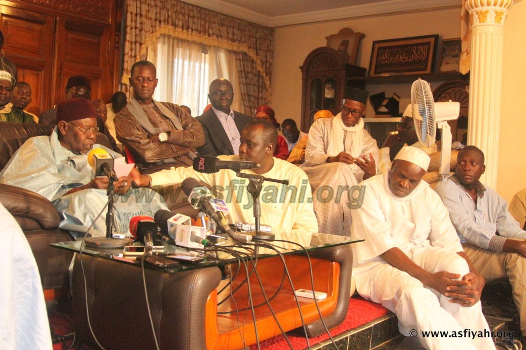 PHOTOS - GAMOU TIVAOUANE 2015/2 - Les Images du Point de Presse de Serigne Abdoul Aziz SY Al Amine , ce Samedi 12 Décembre 2015 à Tivaouane