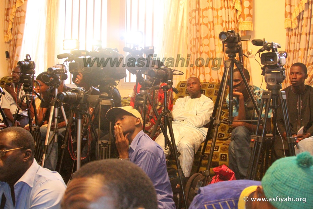 PHOTOS - GAMOU TIVAOUANE 2015/2 - Les Images du Point de Presse de Serigne Abdoul Aziz SY Al Amine , ce Samedi 12 Décembre 2015 à Tivaouane