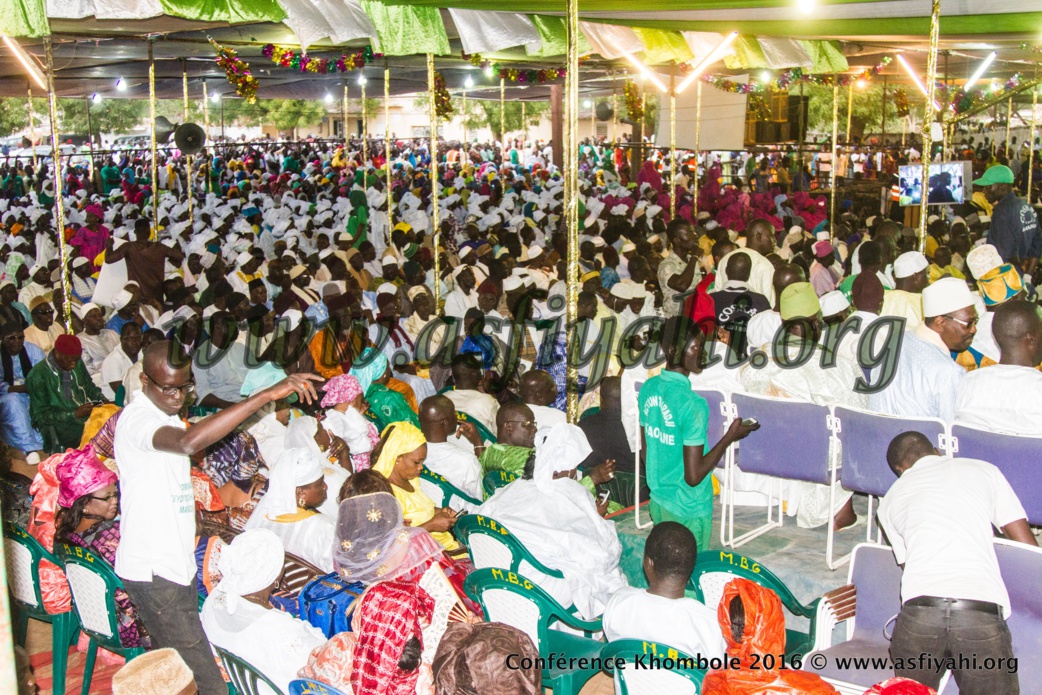 PHOTOS - 23 AVRIL 2016 À KHOMBOLE: Les Images de la Conférence des Dahiras Takhi Wa Tahawouni de Serigne Mame Malick Sy Mansour
