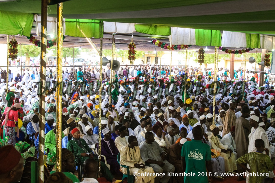 PHOTOS - 23 AVRIL 2016 À KHOMBOLE: Les Images de la Conférence des Dahiras Takhi Wa Tahawouni de Serigne Mame Malick Sy Mansour