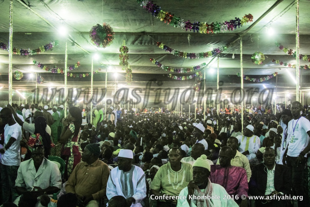 PHOTOS - 23 AVRIL 2016 À KHOMBOLE: Les Images de la Conférence des Dahiras Takhi Wa Tahawouni de Serigne Mame Malick Sy Mansour