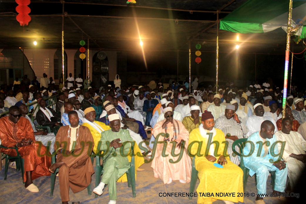 PHOTOS - TAÏBA NDIAYE - Les Images de la Conférence de Taïba Ndiaye 2016, sous la présidence de Serigne Sidy Ahmed Sy Abdou et du Maire Alé Lô 