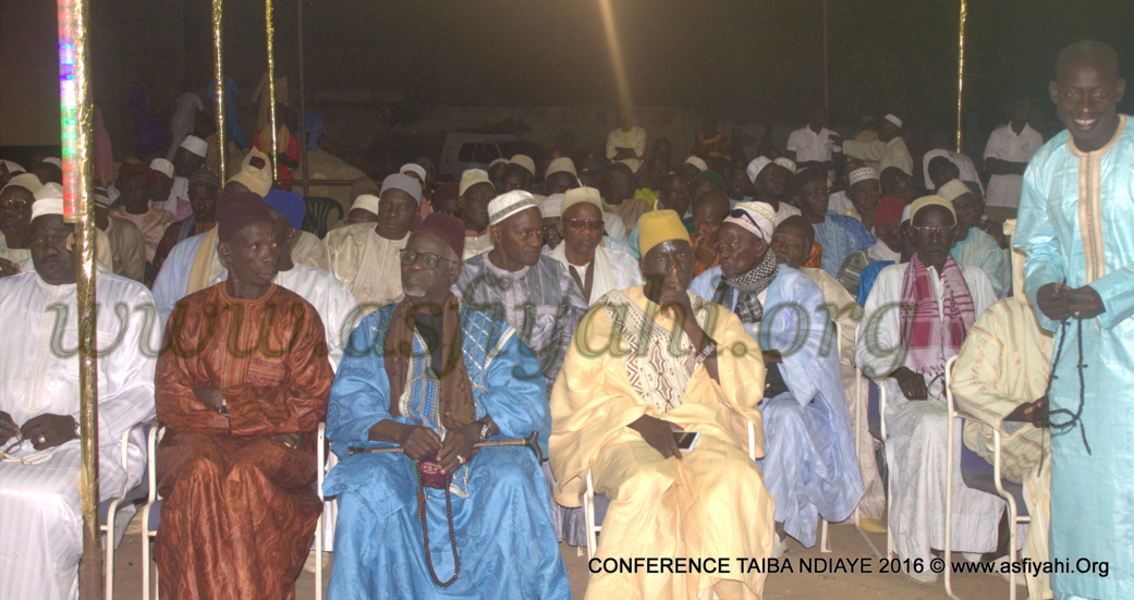 PHOTOS - TAÏBA NDIAYE - Les Images de la Conférence de Taïba Ndiaye 2016, sous la présidence de Serigne Sidy Ahmed Sy Abdou et du Maire Alé Lô 