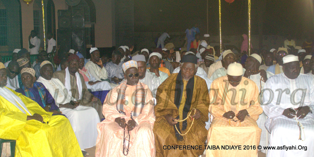 PHOTOS - TAÏBA NDIAYE - Les Images de la Conférence de Taïba Ndiaye 2016, sous la présidence de Serigne Sidy Ahmed Sy Abdou et du Maire Alé Lô 