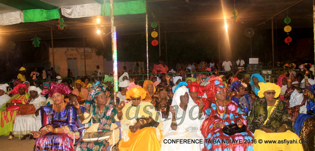 PHOTOS - TAÏBA NDIAYE - Les Images de la Conférence de Taïba Ndiaye 2016, sous la présidence de Serigne Sidy Ahmed Sy Abdou et du Maire Alé Lô 
