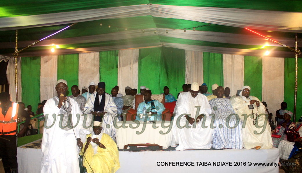 PHOTOS - TAÏBA NDIAYE - Les Images de la Conférence de Taïba Ndiaye 2016, sous la présidence de Serigne Sidy Ahmed Sy Abdou et du Maire Alé Lô 