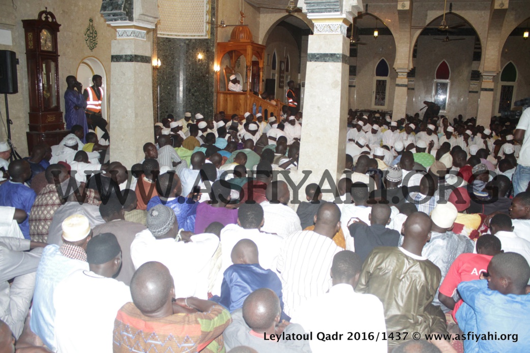 PHOTOS - 2 JUILLET 2016 À TIVAOUANE - Les Images de la Leylatoul Qadr à la Mosquée Serigne Babacar Sy (rta)