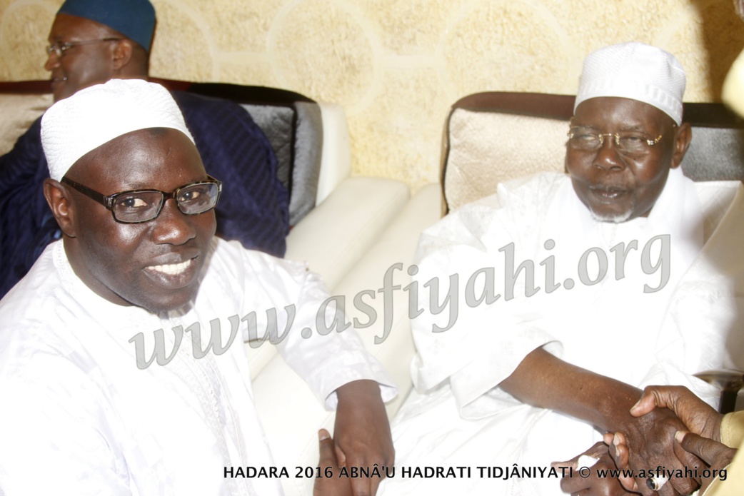 PHOTOS - 15 JUILLET 2016 À GUÉDIAWAYE - Réception de Serigne Abdoul Abdoul Aziz Al Amine chez Oustaz Fatah Sarr, initiateur du grand Hadratoul Djumah  au Stade Amadou Barry