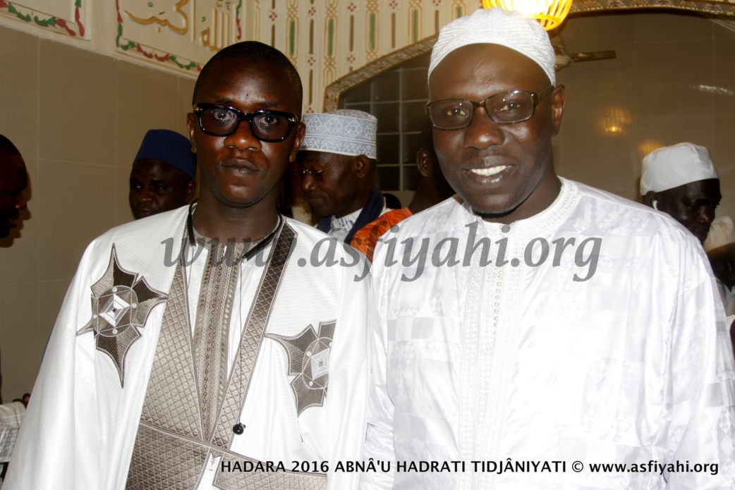 PHOTOS - 15 JUILLET 2016 À GUÉDIAWAYE - Réception de Serigne Abdoul Abdoul Aziz Al Amine chez Oustaz Fatah Sarr, initiateur du grand Hadratoul Djumah  au Stade Amadou Barry