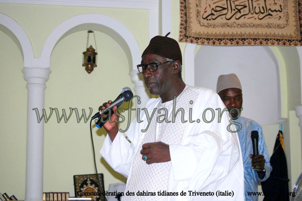 PHOTOS - ITALIE : Serigne Mbaye Sy Mansour a présidé le Gamou de la Fédération des Dahiras Tidianes de Triveneto 