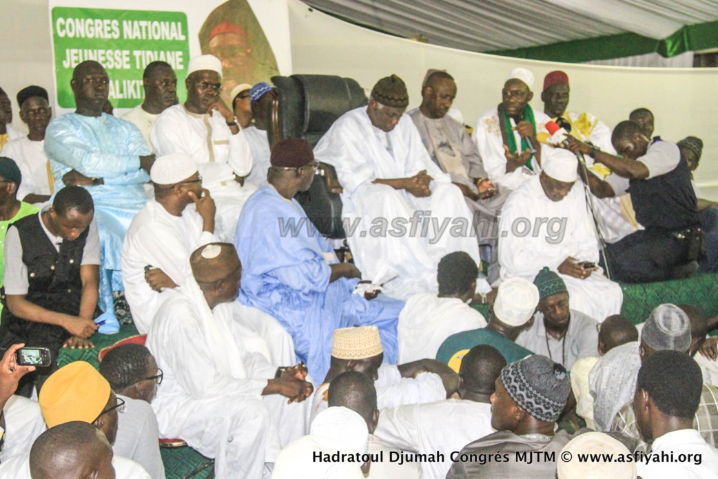 PHOTOS - 29 JUILLET 2016 À DAKAR - Les Images de la Hadratoul Djumah du Congrès de la Jeunesse Tidiane Malikite, présidée par Serigne Mbaye Sy Abdou  et le Maire de Dakar , Khalifa Ababacar Sall