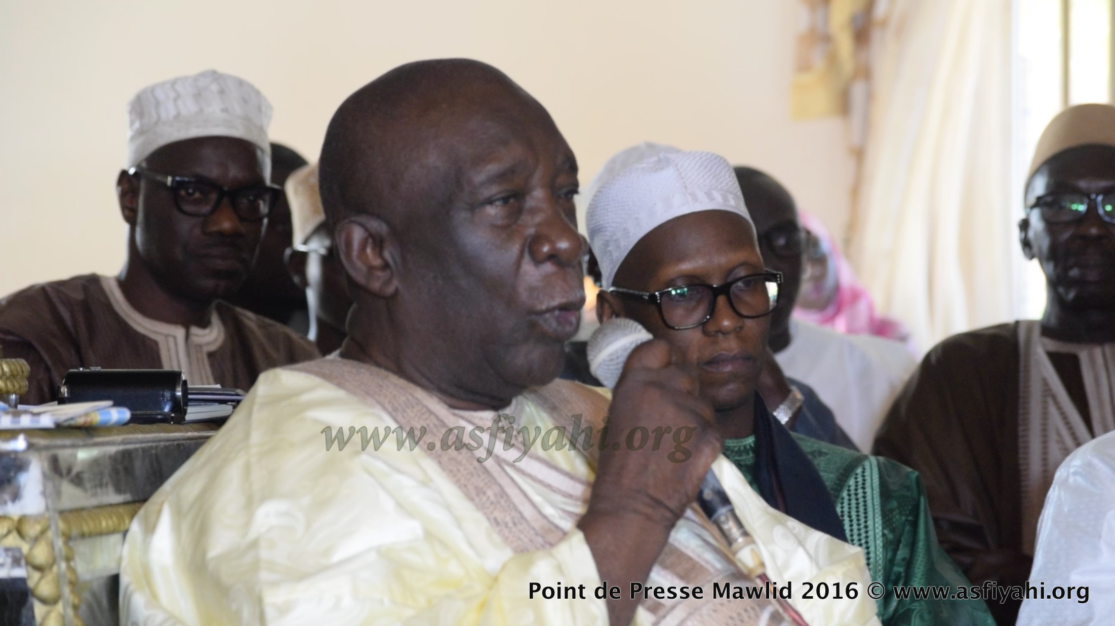 PHOTOS - GAMOU TIVAOUANE 2016 - Les Images de la Conférence de Presse de Serigne Abdoul Aziz Sy Al Amine