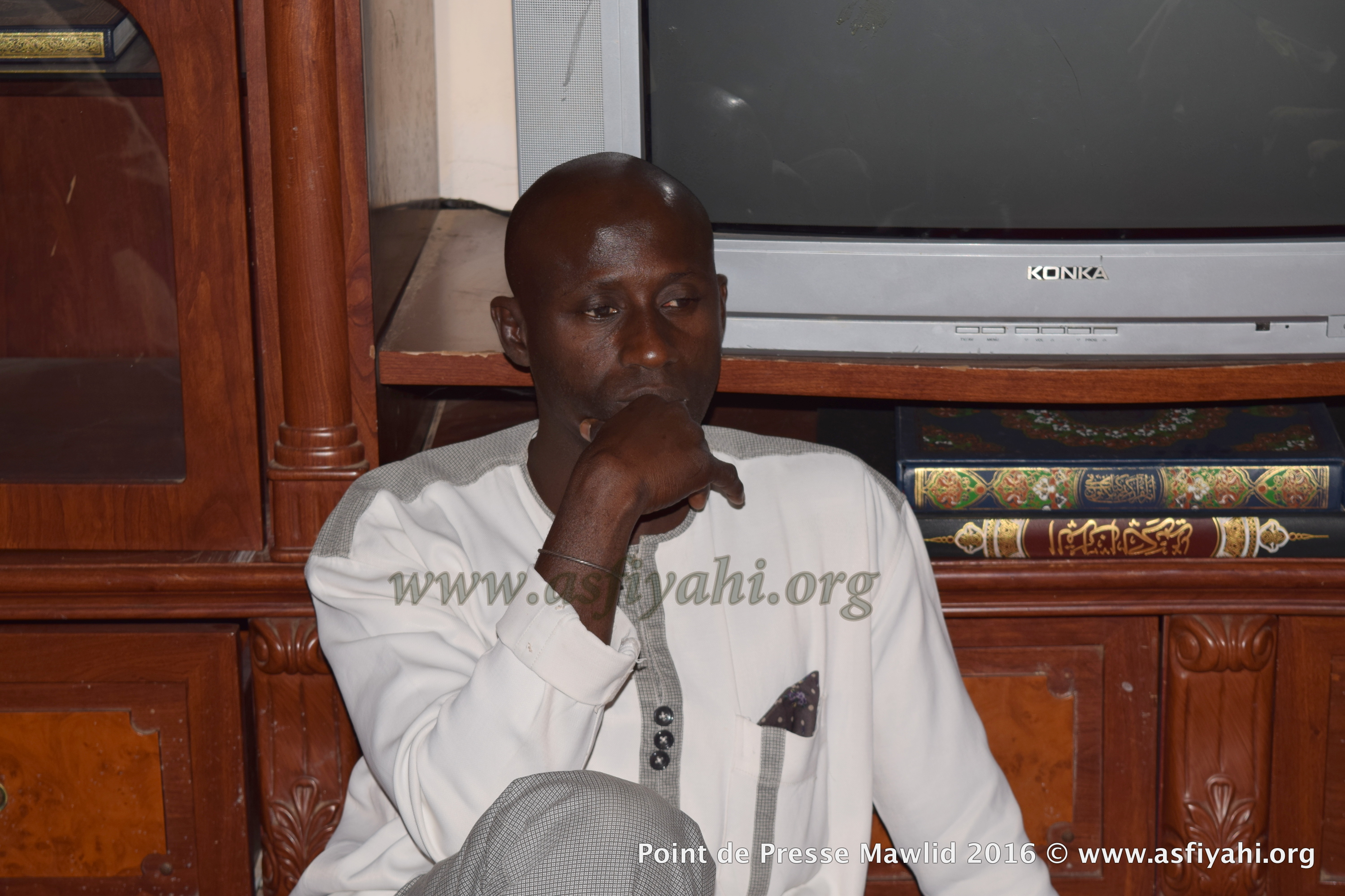 PHOTOS - GAMOU TIVAOUANE 2016 - Les Images de la Conférence de Presse de Serigne Abdoul Aziz Sy Al Amine