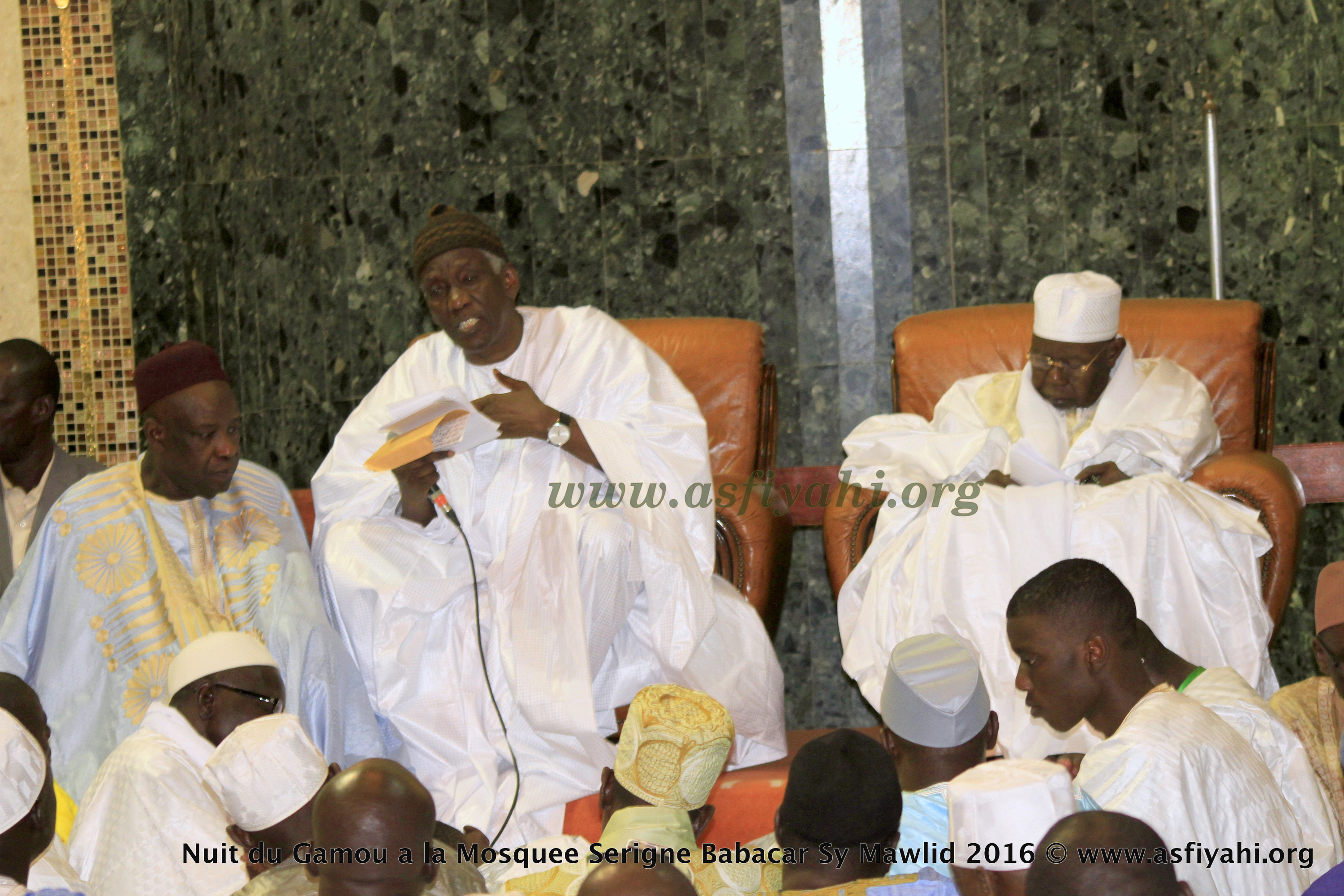 PHOTOS - GAMOU TIVAOUANE 2016 - Nuit du Gamou à la Mosquée Serigne Babacar Sy (rta)